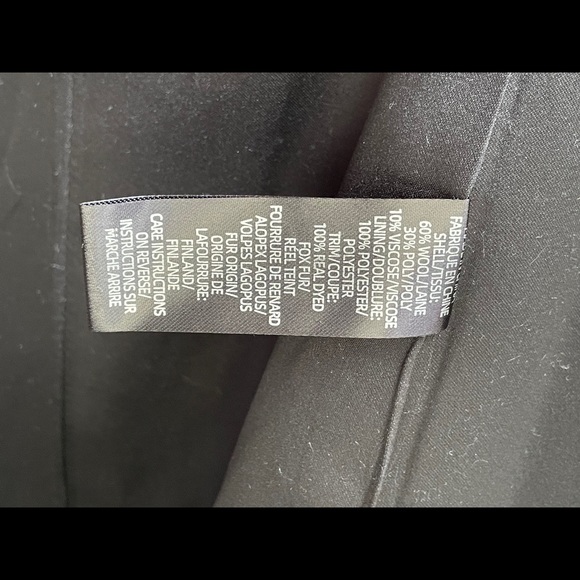 Sophia Cashmere Fox Fur Coat 2 - Picture 8 of 9